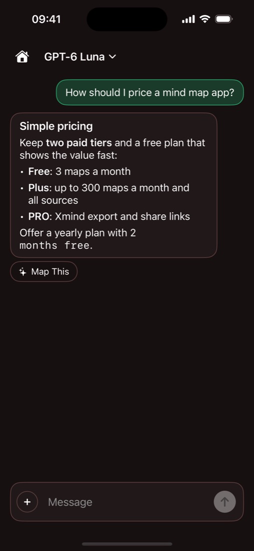 Chat in Minor AI
